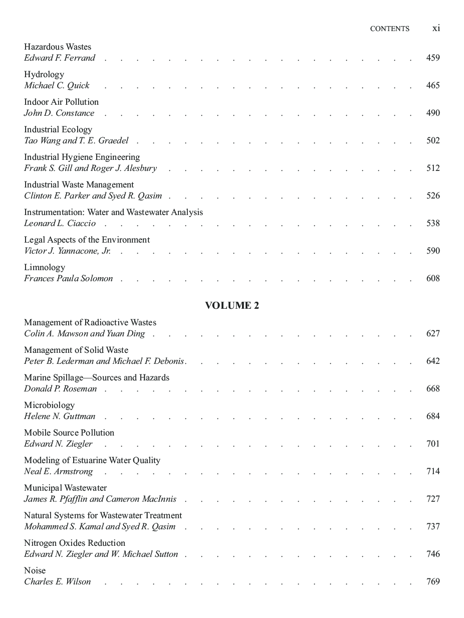 Encyclopedia Environmental Science Engineering - Page 5
