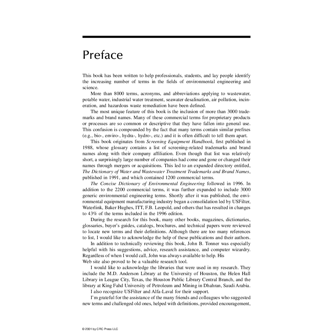 Environmental Engineering Dictionary And Directory - Page 3