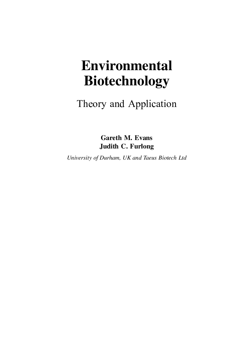 Environmental Biotechnology Theory And Application - Page 2