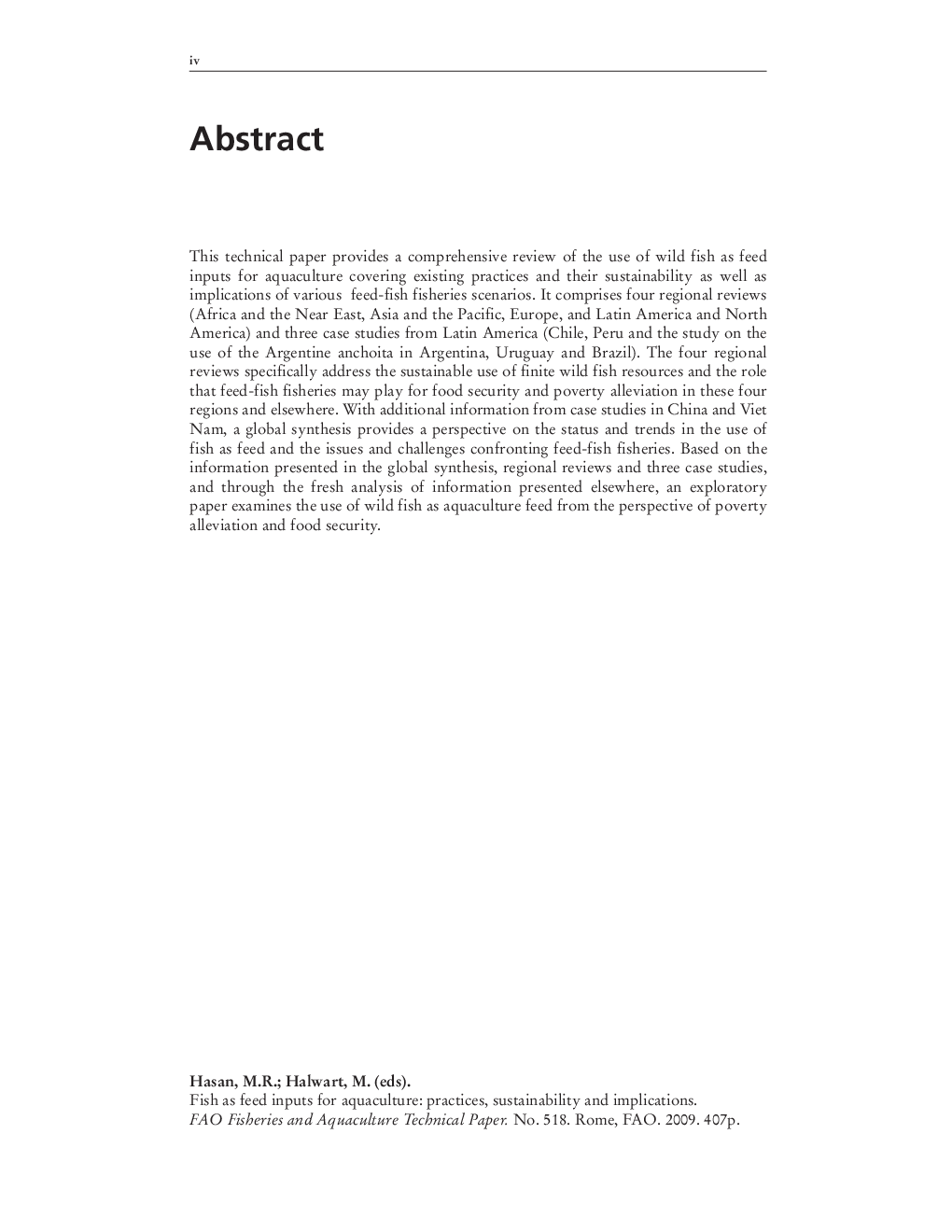 Fish As Feed Inputs For Aquaculture - Page 4