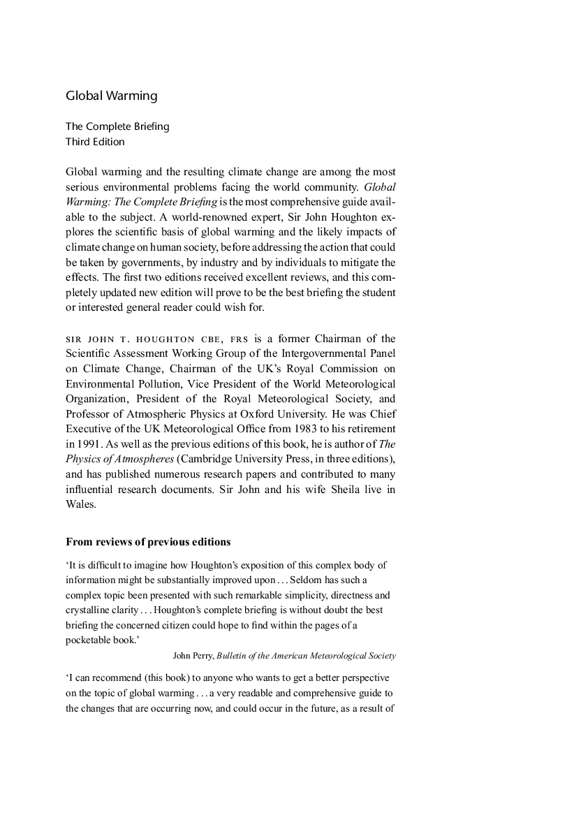Global Warming The Complete Briefing - Page 2