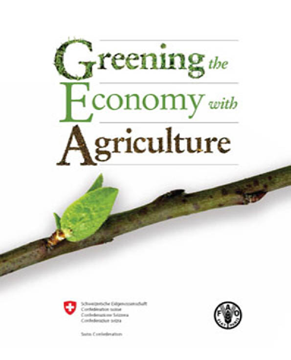 Greening The Economy With Agriculture - Page 1