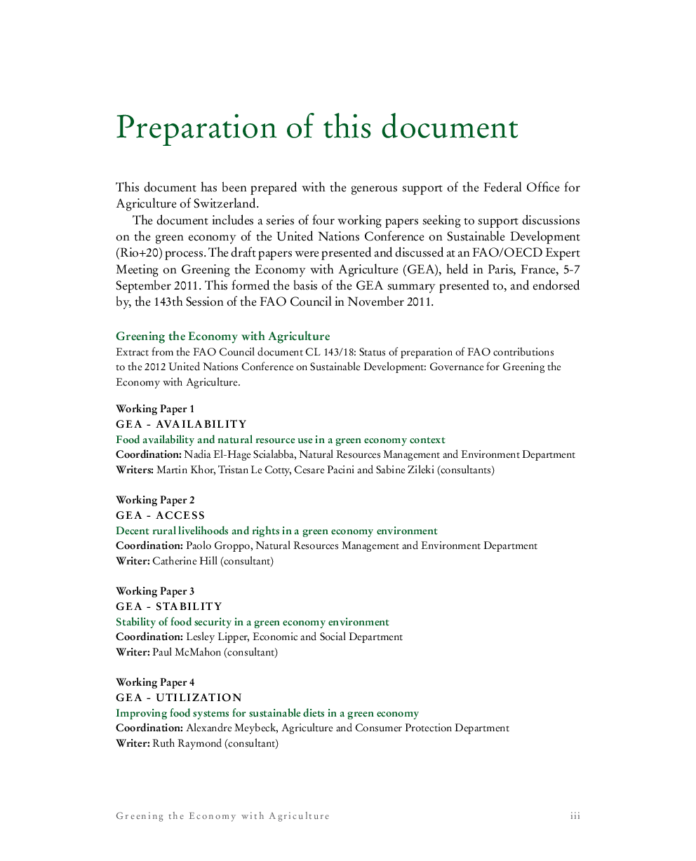 Greening The Economy With Agriculture - Page 2