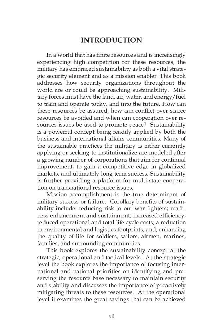 Sustainability And National Security - Page 5