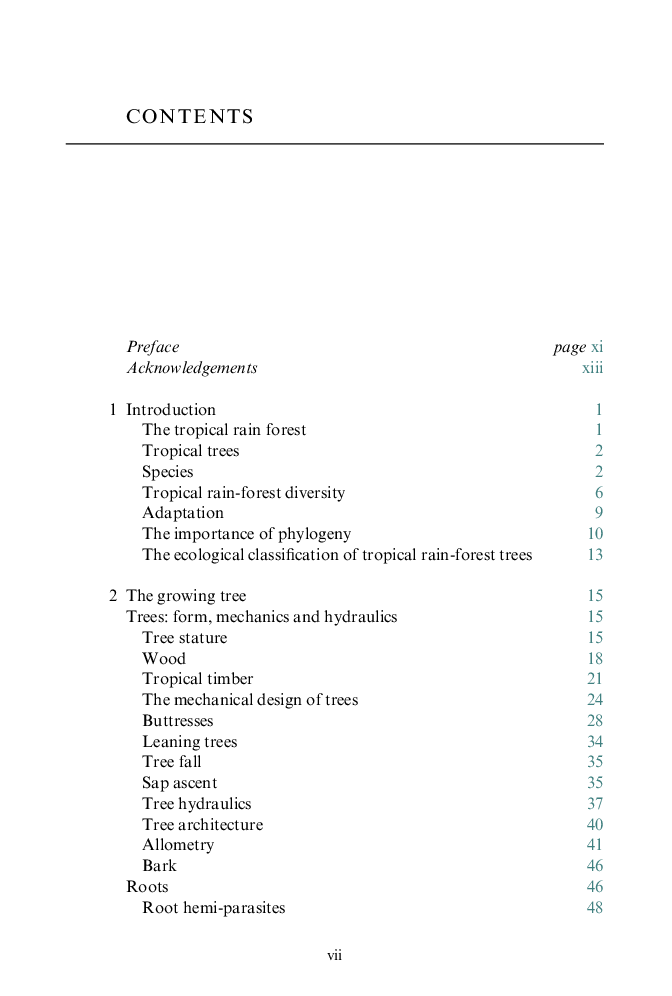 The Ecology Of Trees In The Tropical Rain Forest - Page 3
