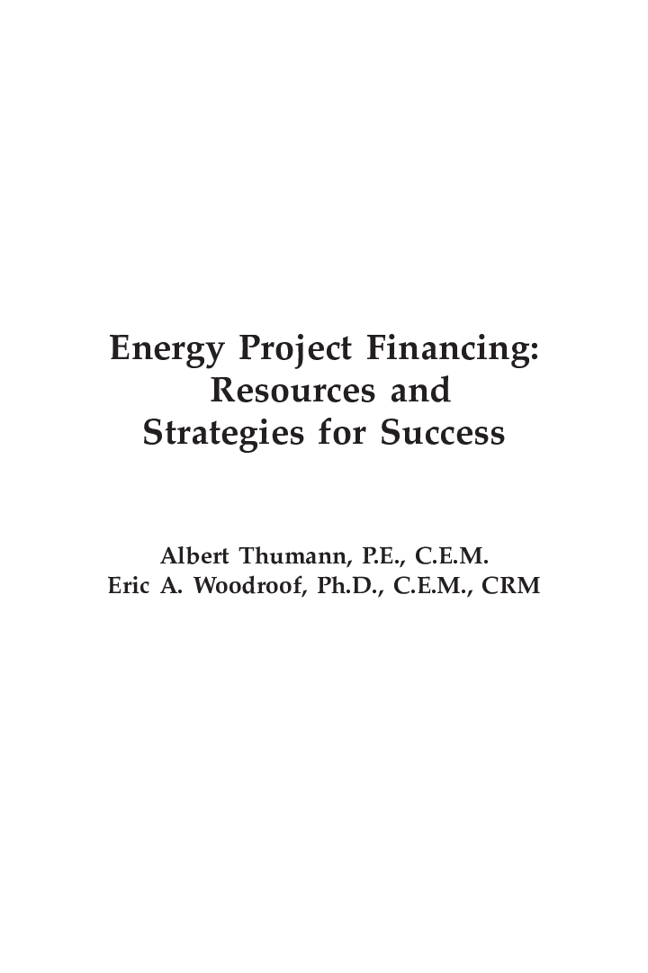 Thumann Energy Project Financing - Page 2