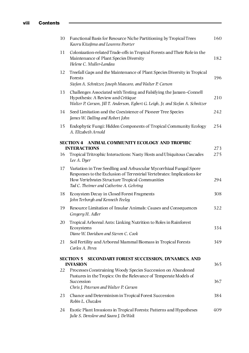 Tropical Forest Community Ecology - Page 4