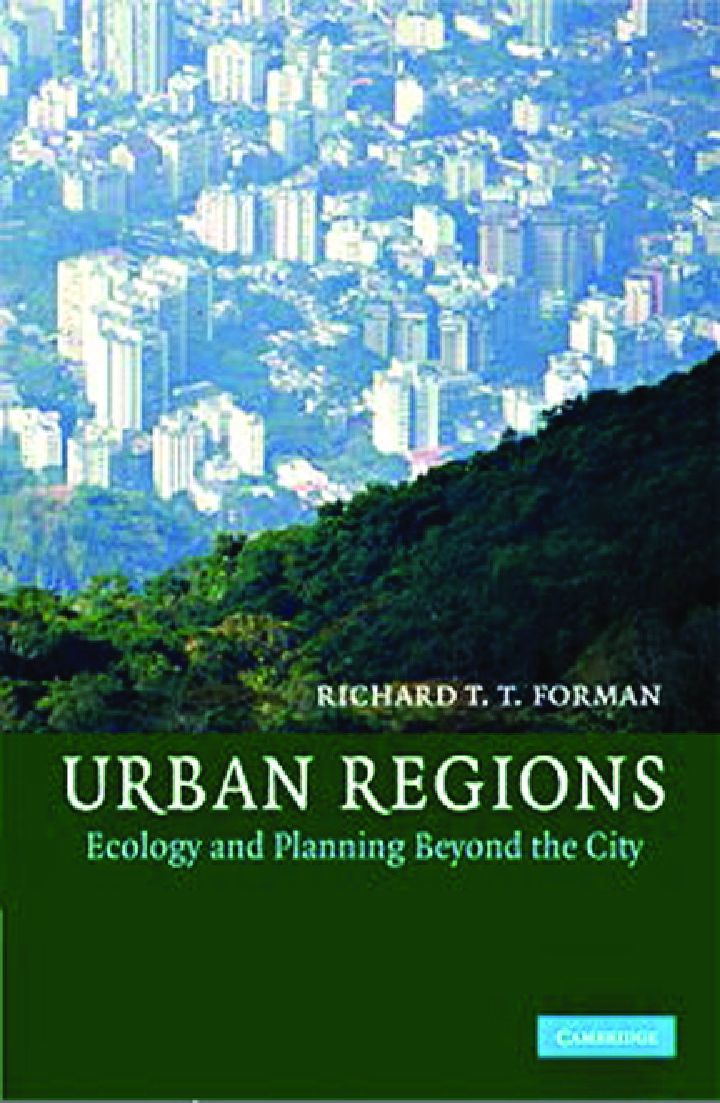 Urban Regions Ecology And Planning Beyond The City - Page 1