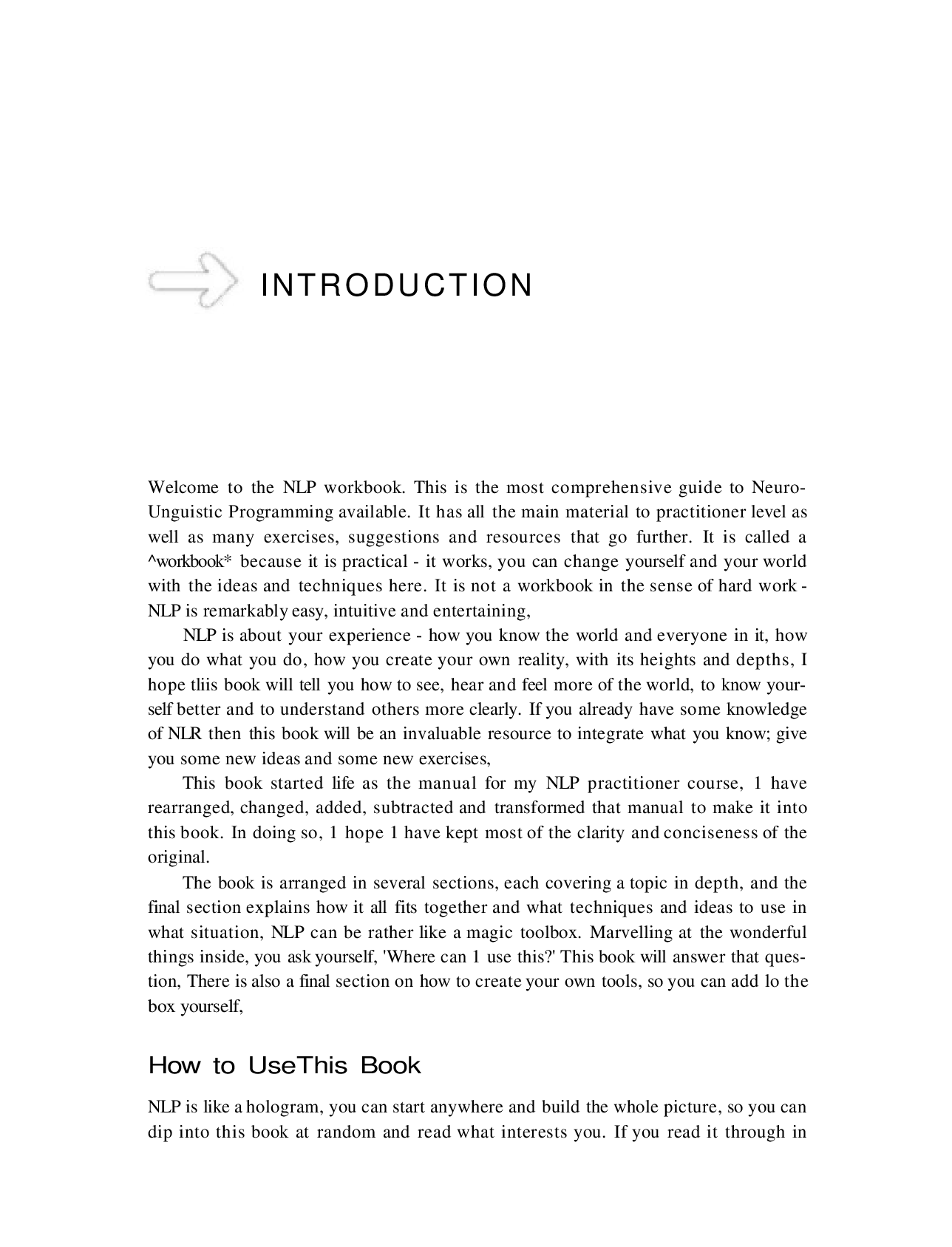 The NLP Workbook - Page 4