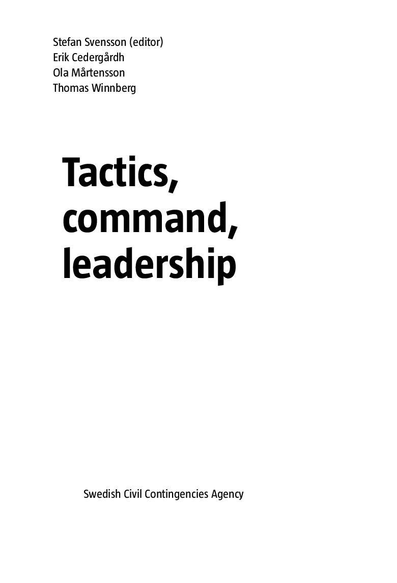 Tactics, Command, Leadership - Page 2