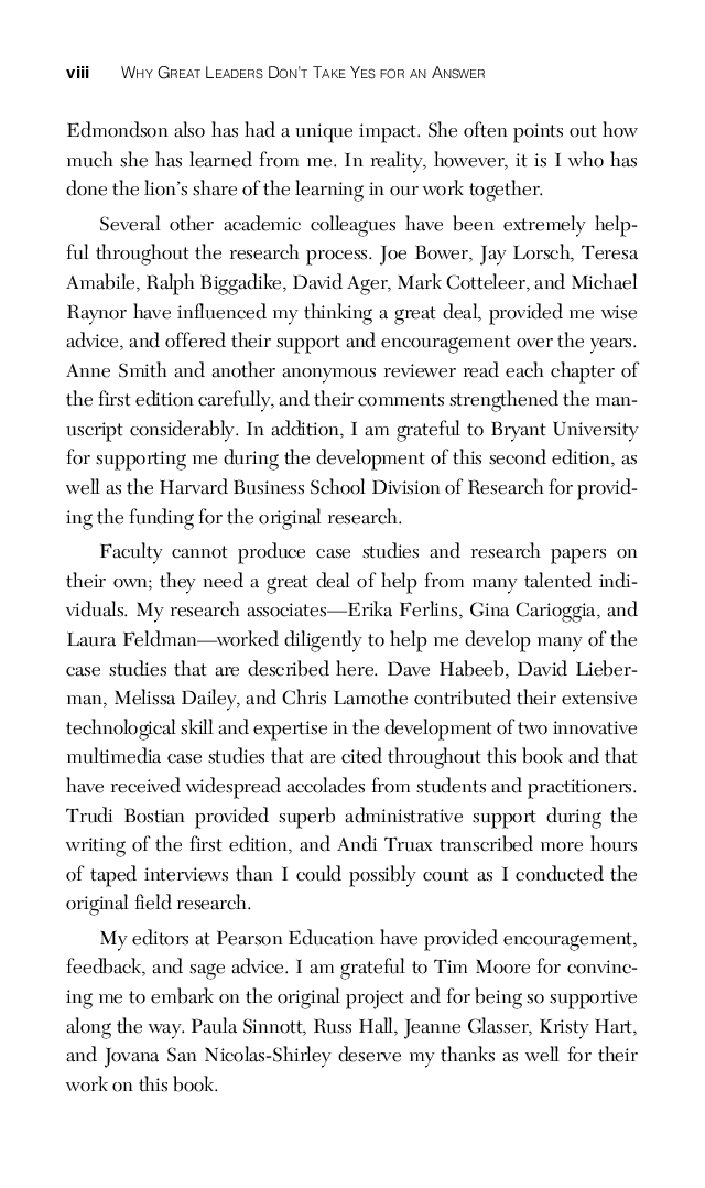 Why Great Leaders Don't Take Yes For An Answer - Page 5