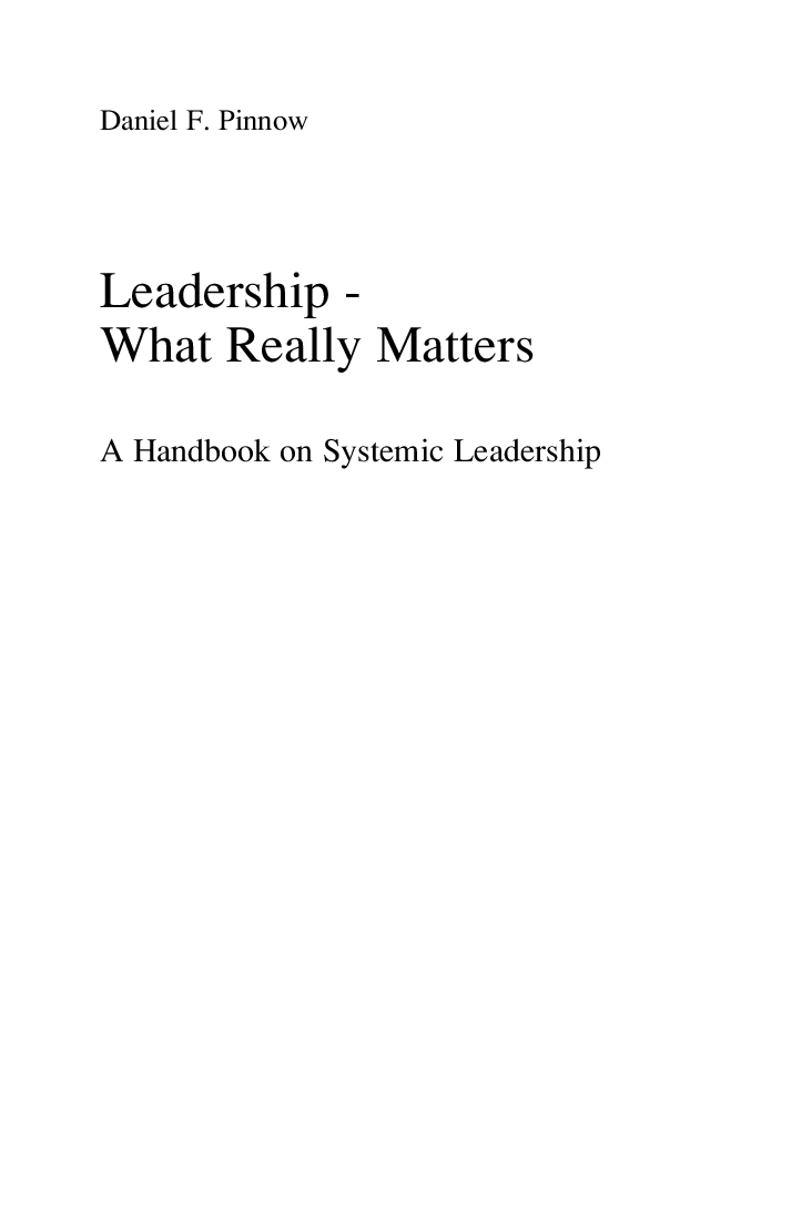 Leadership What Really Matters - Page 2