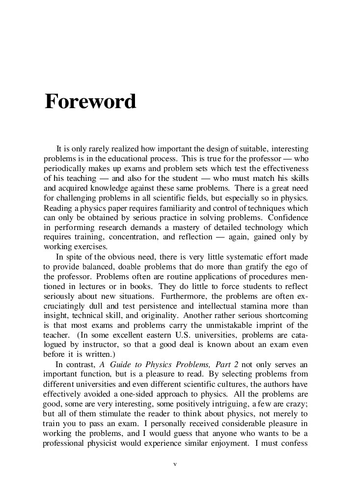 A Guide To Physics Problems Part 2 - Page 4