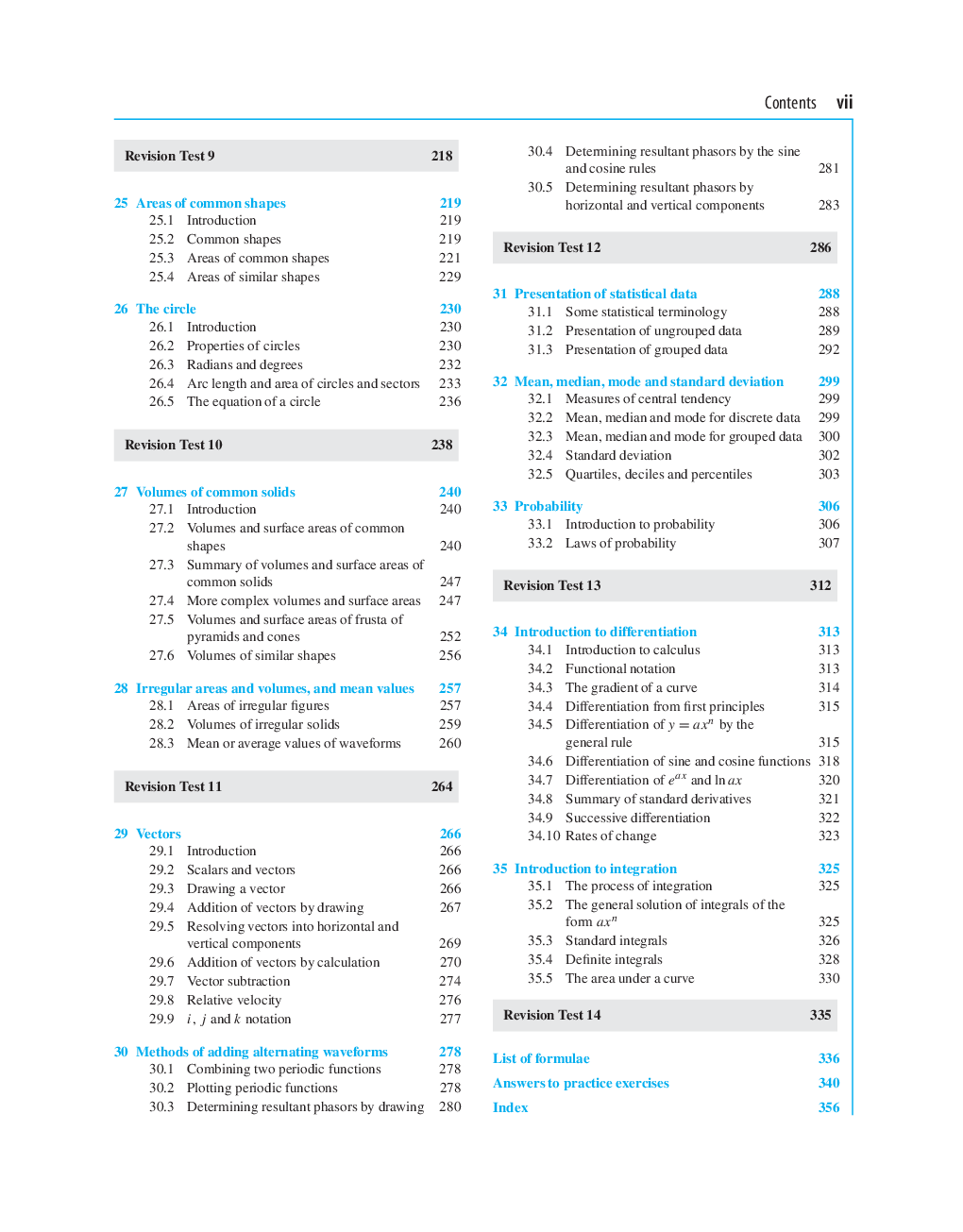 Basic Engineering Mathematics One - Page 5