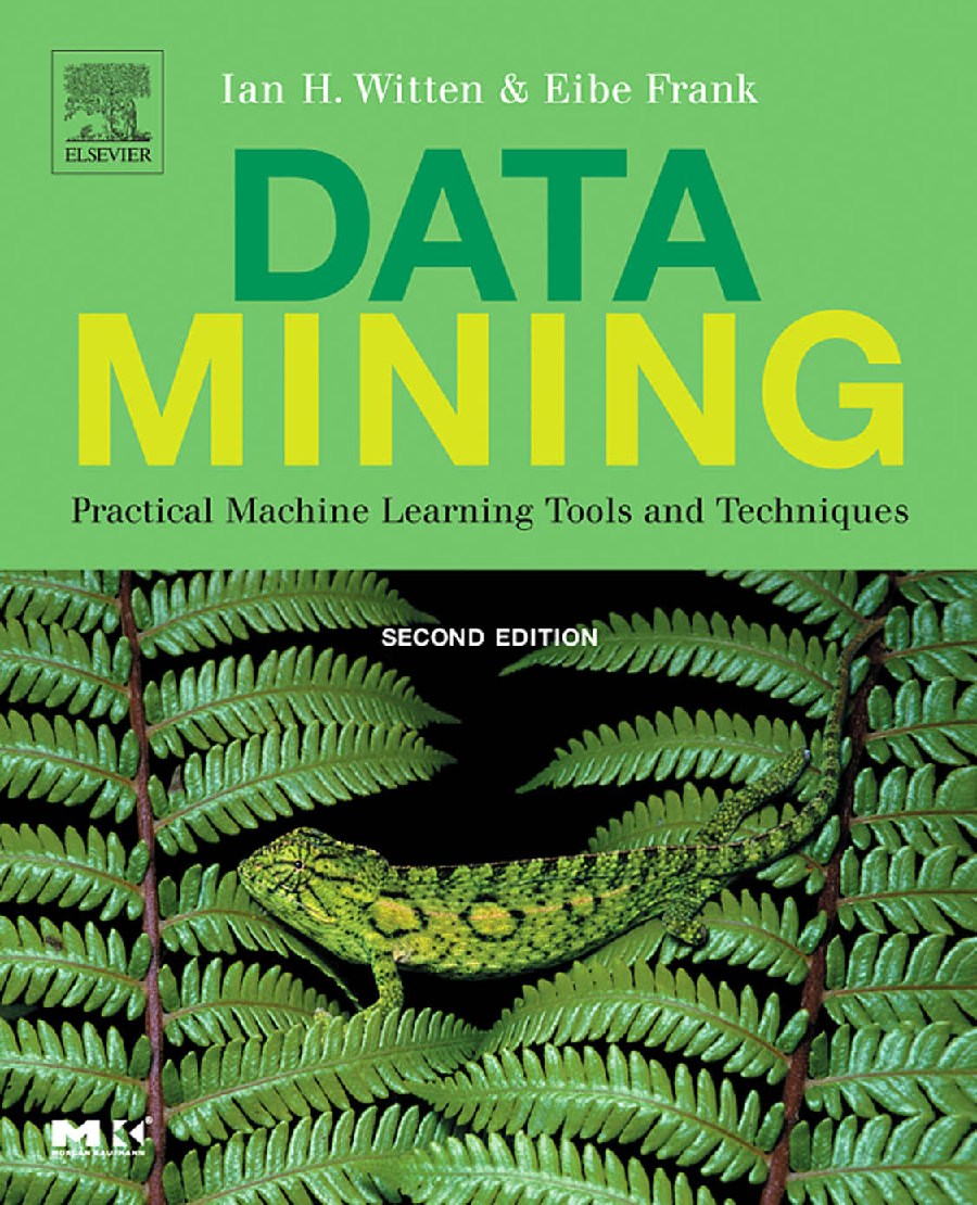 Data Mining Practical Machine Learning Tools And Techniques  - Page 1
