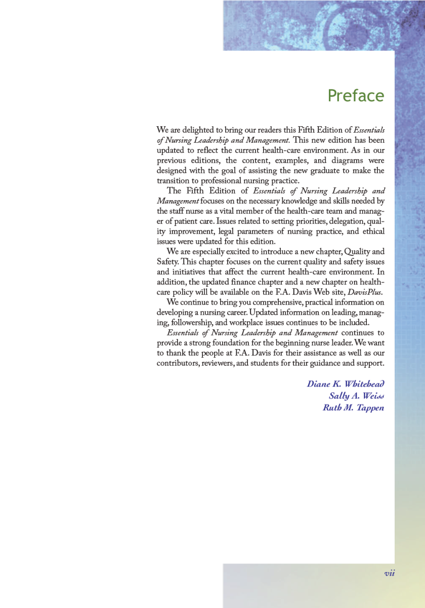 Essentials Of Nursing Leadership Management - Page 2