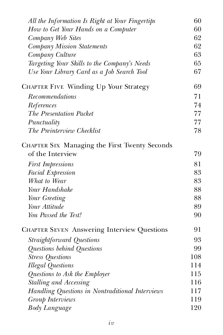 Fearless Interviewing - How To Win The Job By Communicating With Confidence - Page 4