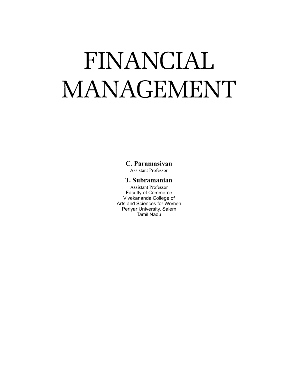 Financial Management - Page 2