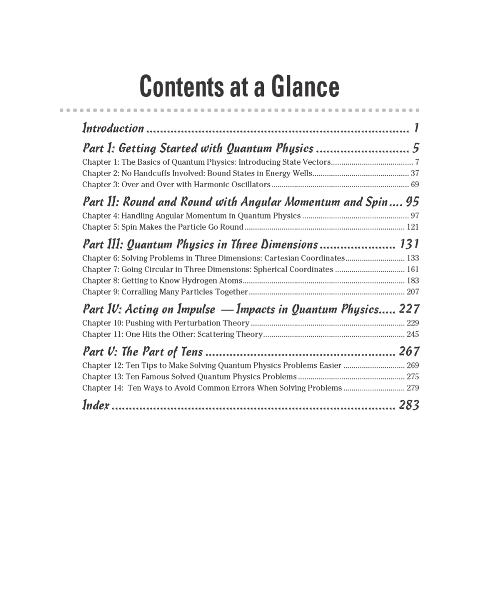 Quantum Physics Workbook For Dummies - Page 3