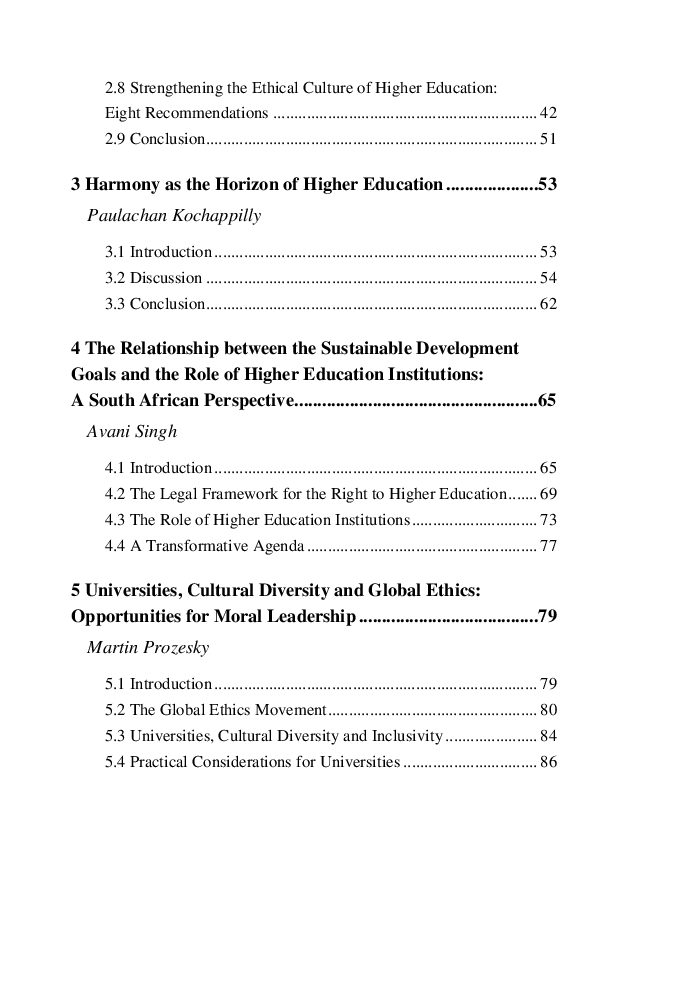 Ethics in Higher Education: Values-Driven Leaders For The Future - Page 4