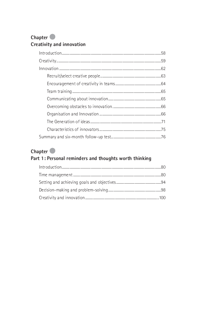 Handbook Of Management And Leadership - Page 5