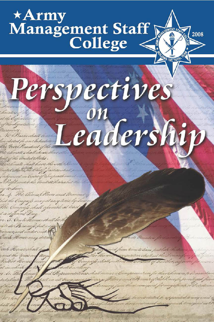 Perspectives On Leadership - Page 1