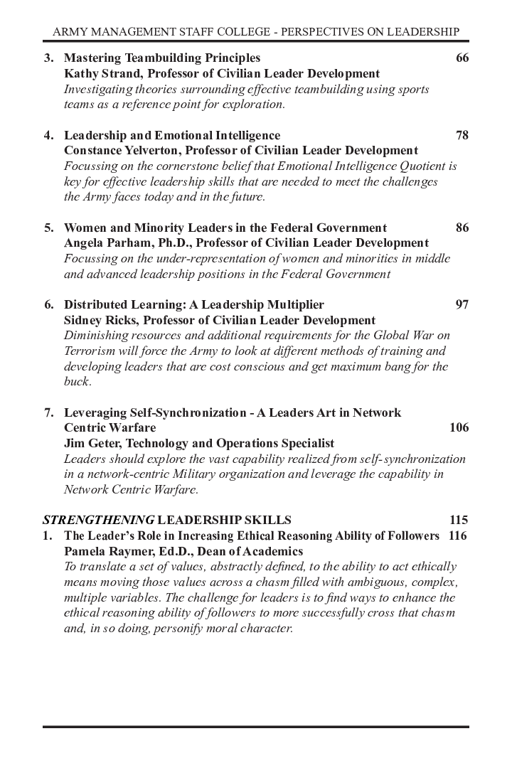 Perspectives On Leadership - Page 5