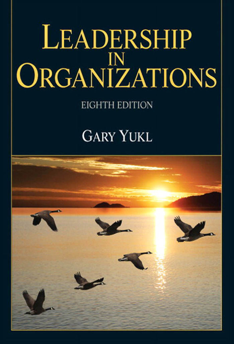 Leadership In Organizations - Page 1