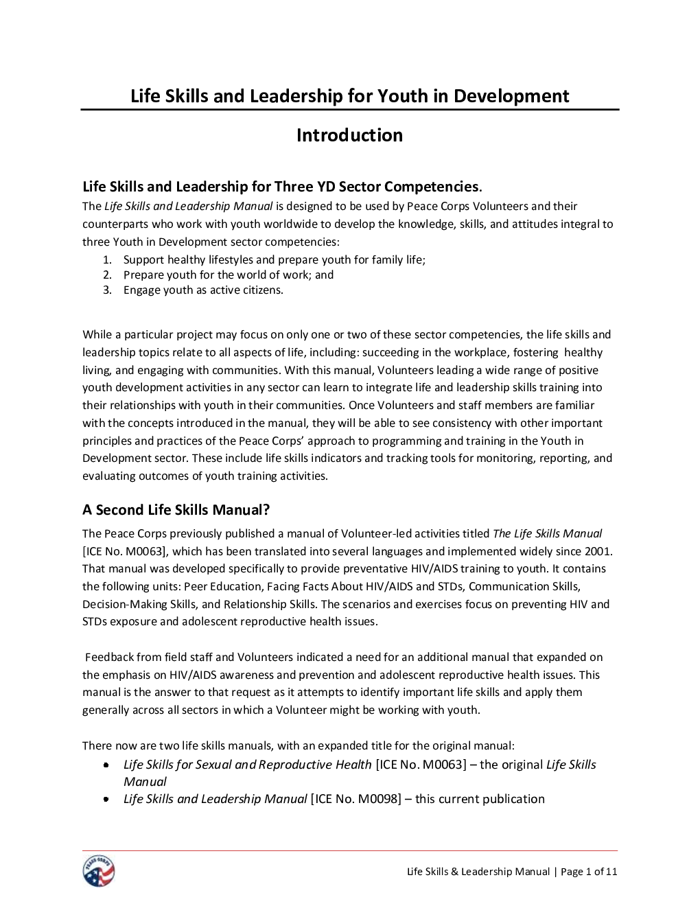 Life Skills And Leadership Manual - Page 4