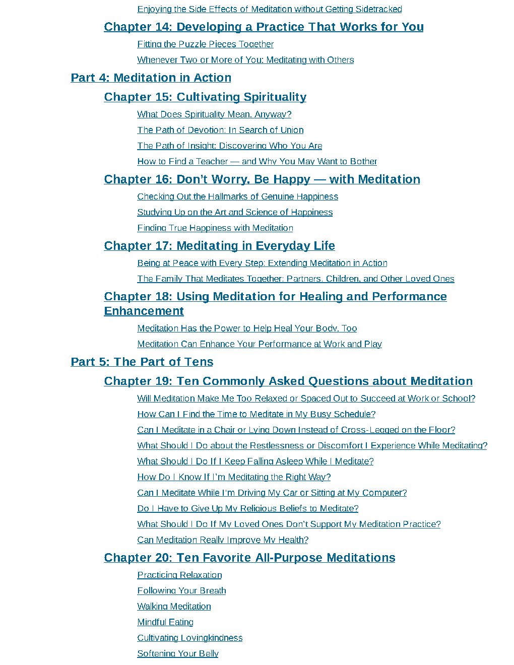 Meditation For Dummies 4th Edition  - Page 5