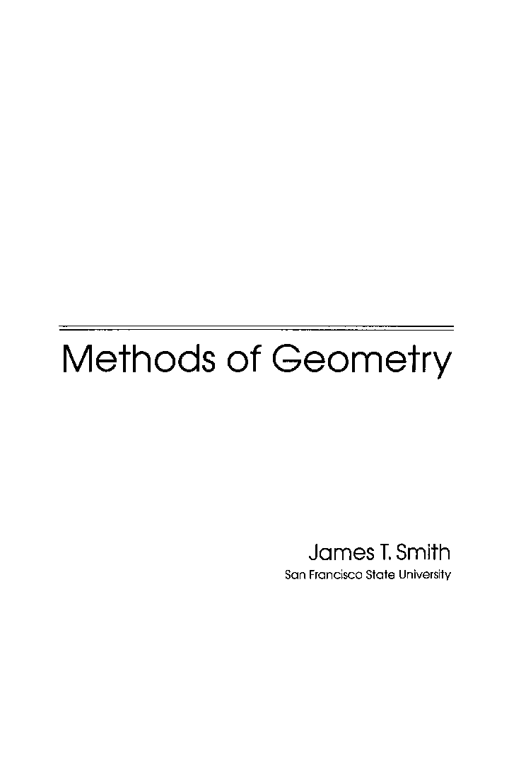 Methods Of Geometry - Page 2