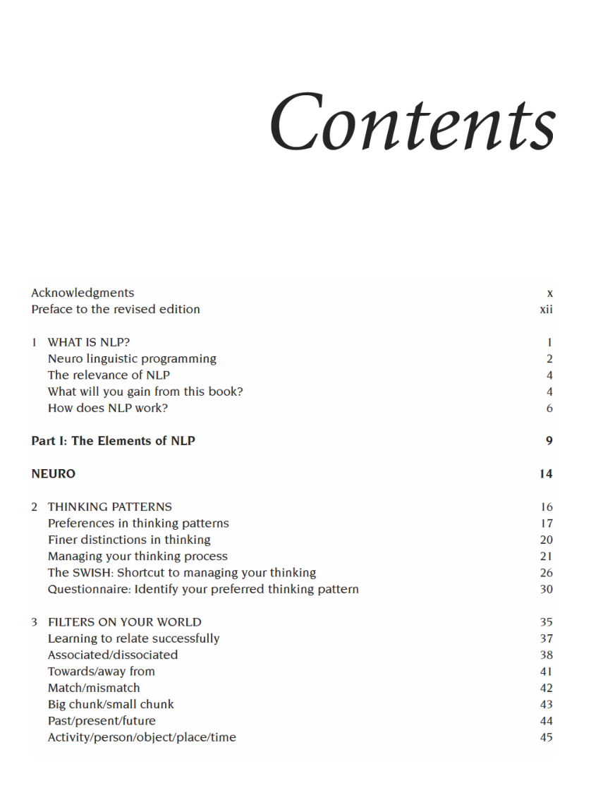 Nlp At Work The Difference That Makes A Difference In Business - Page 3