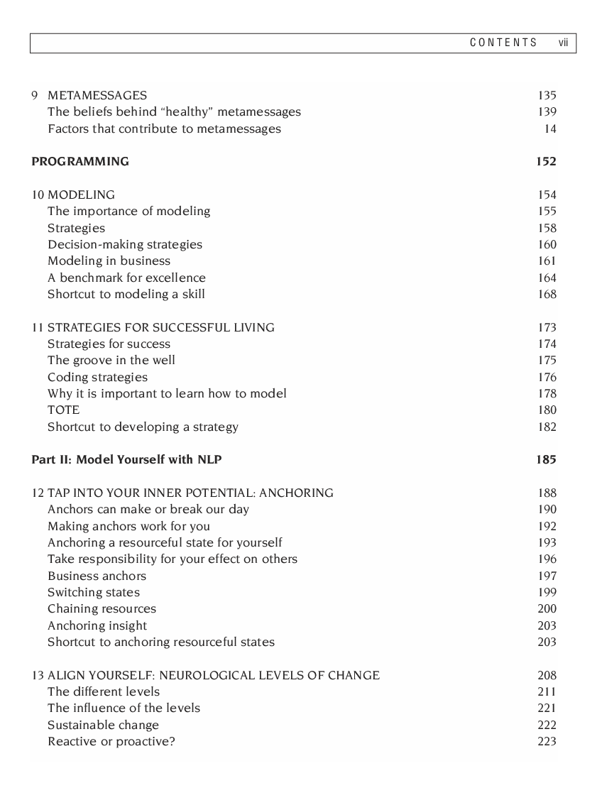 Nlp At Work The Difference That Makes A Difference In Business - Page 5