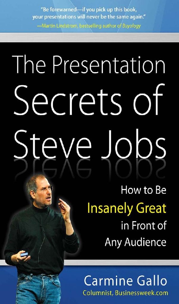 Presentation Secrets Of Steve Jobs - Page 1
