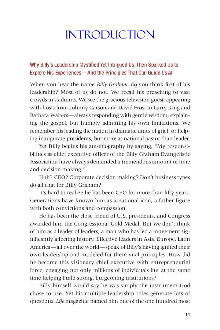 The Leadership Secrets Of Billy Graham - Page 4