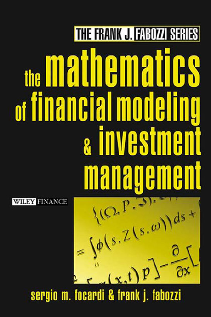 The Mathematics Of Financial Modeling And Investment Management - Page 1