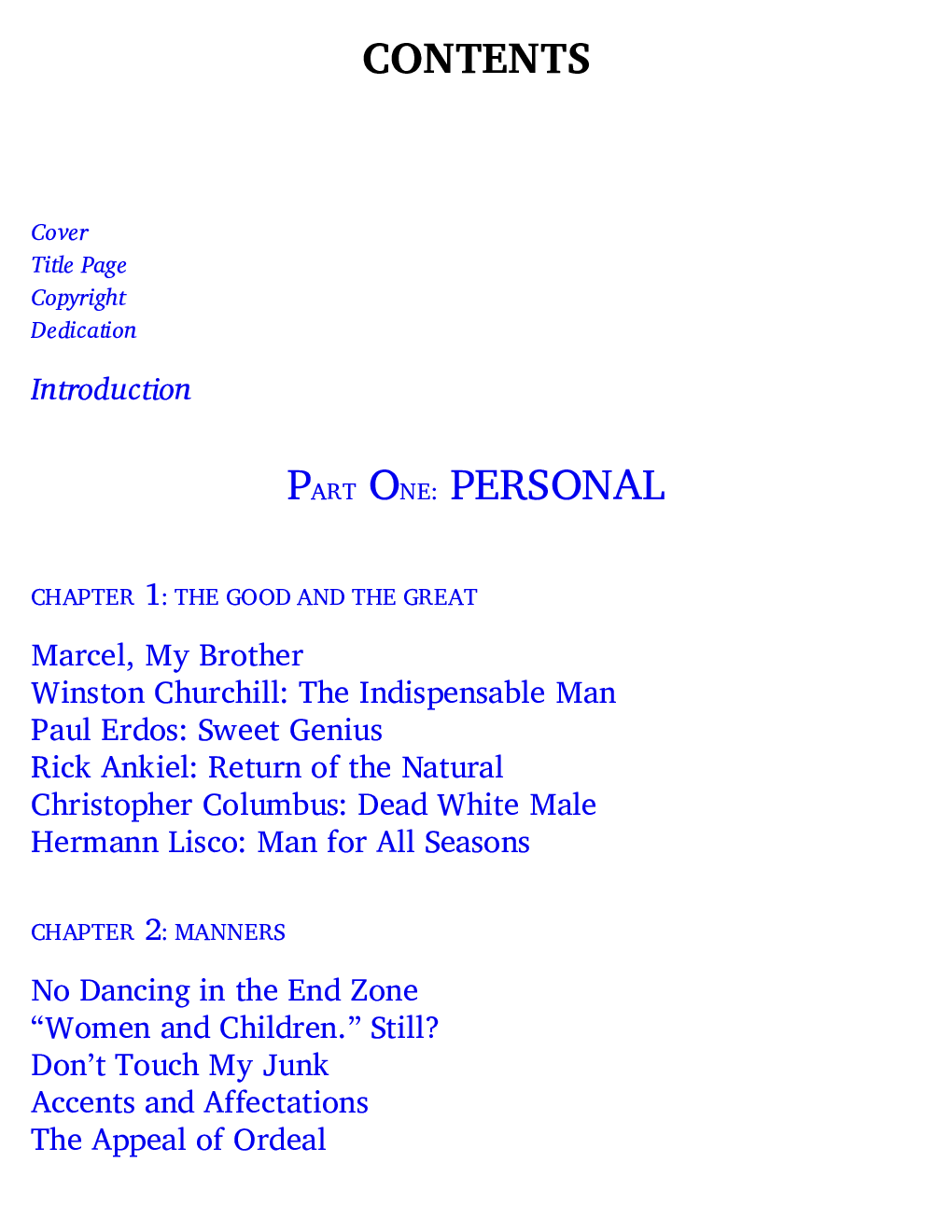 Things That Matter Three Decades Of Passions, Pastimes And Politics - Page 3