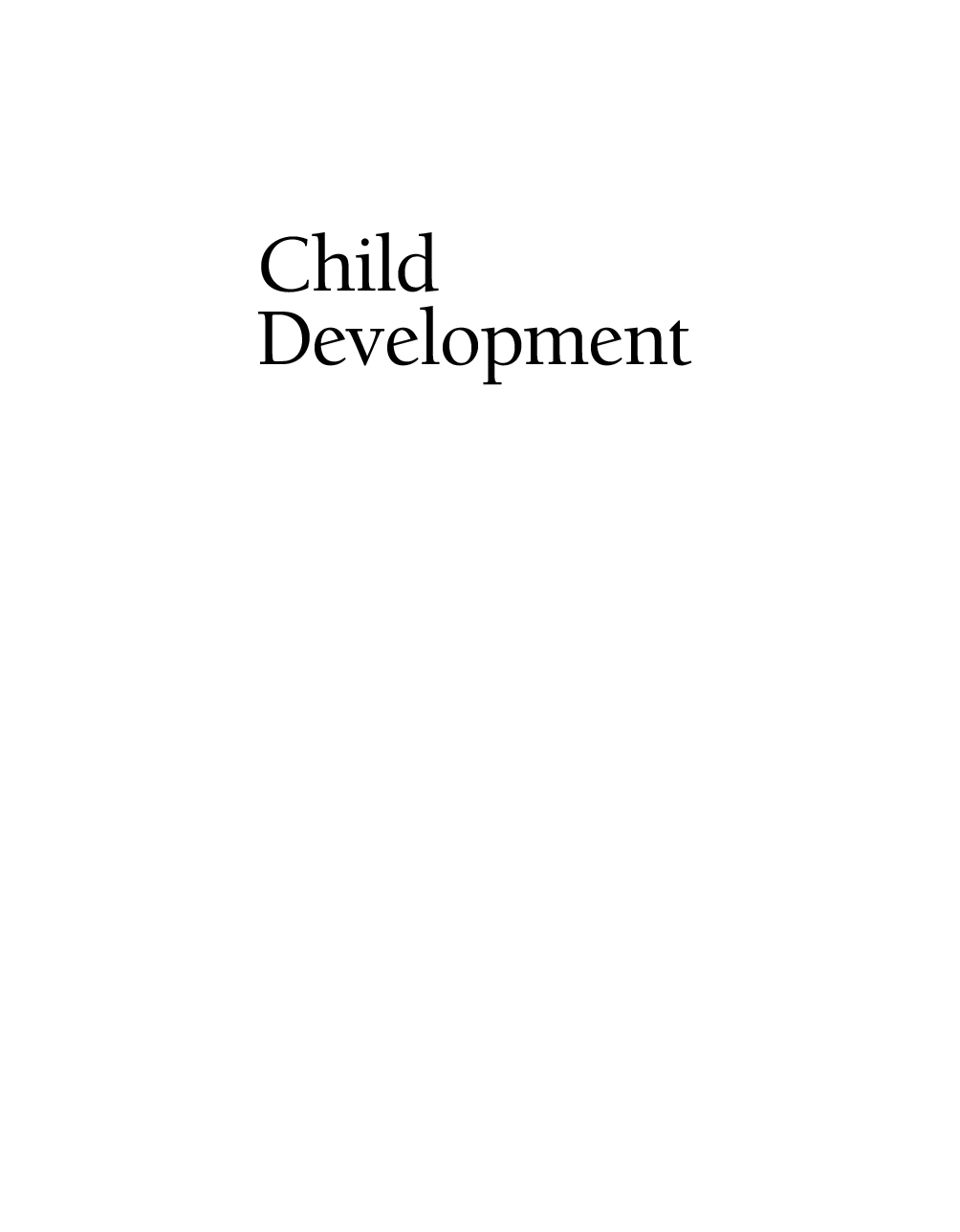 Child Development - Page 2