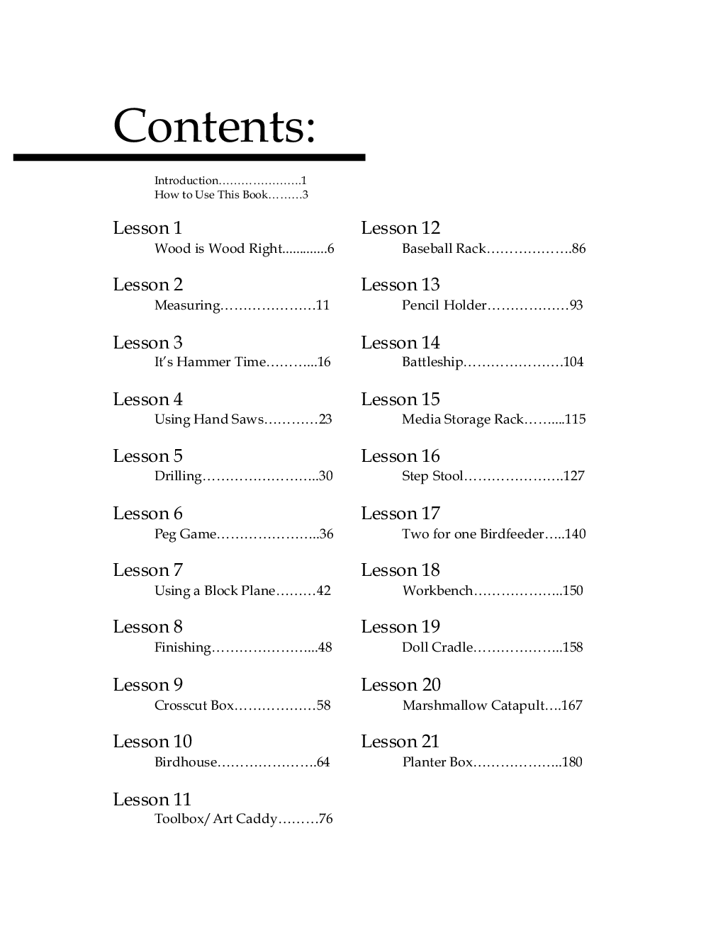 Woodshop 101 For Kids - Page 4