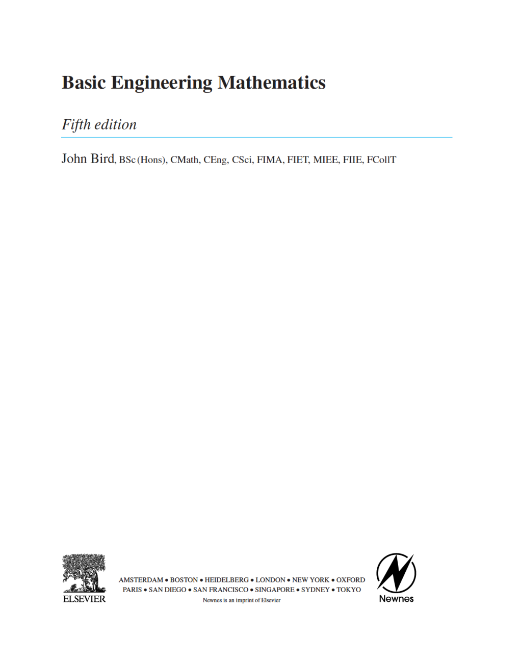 Basic Engineering Mathematics Two - Page 4