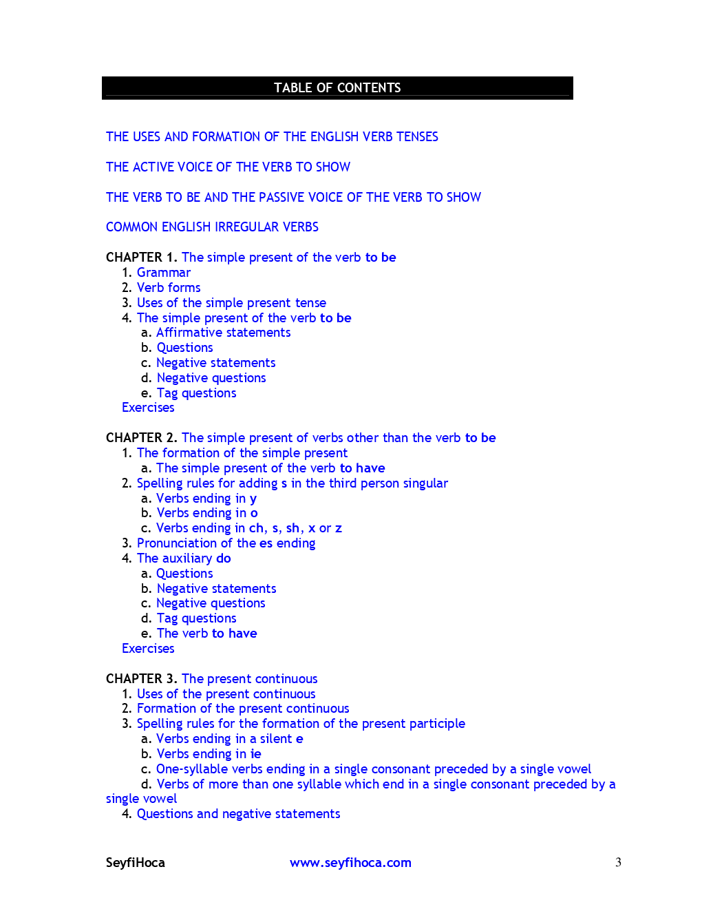 Free English Grammar - Page 3