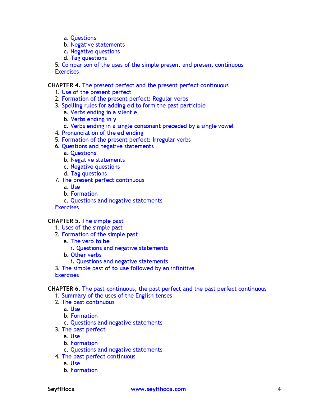 Free English Grammar - Page 4
