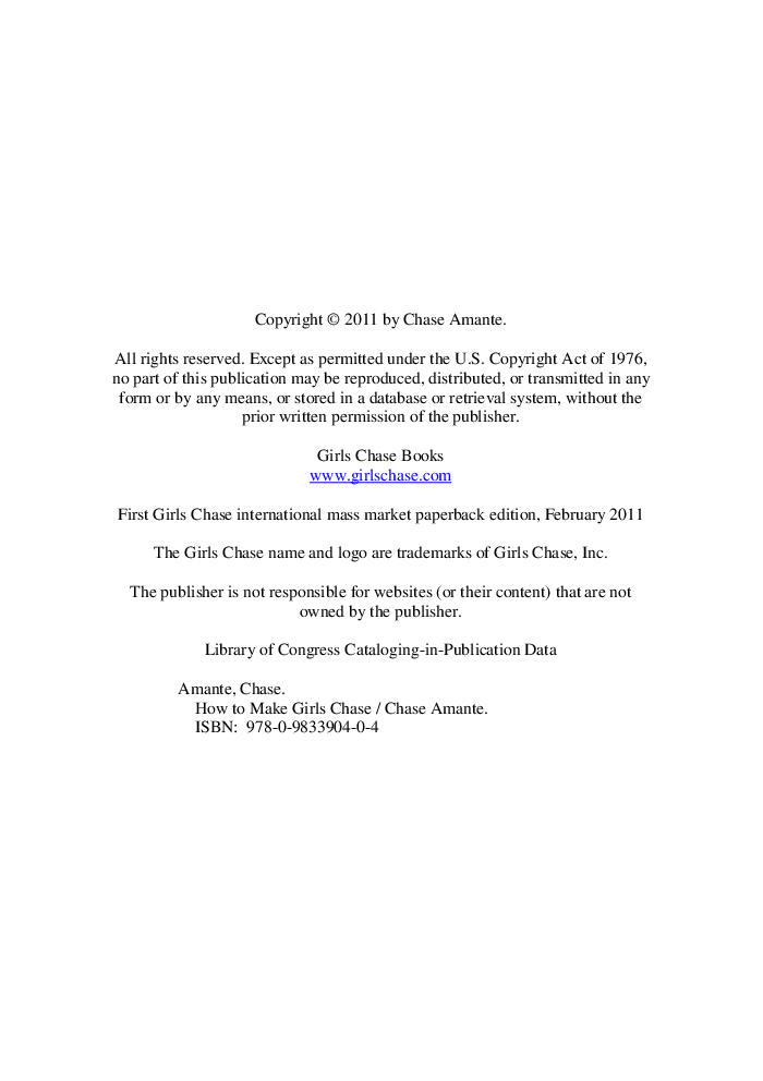 How To Make Girls Chase - Page 3