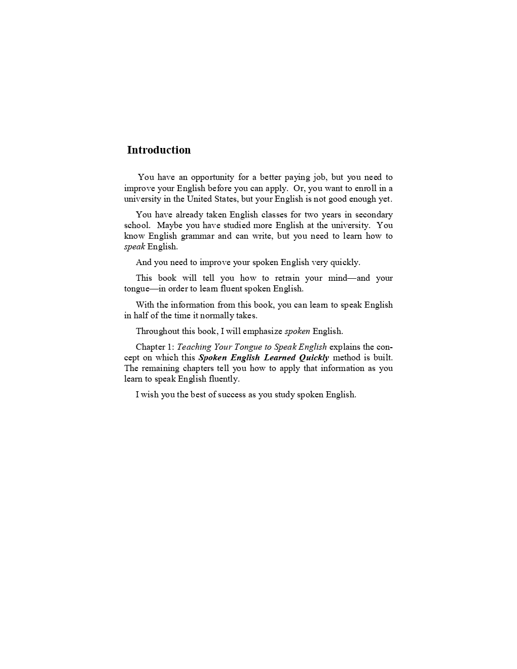 Learning Spoken English In Half The Time - Page 5