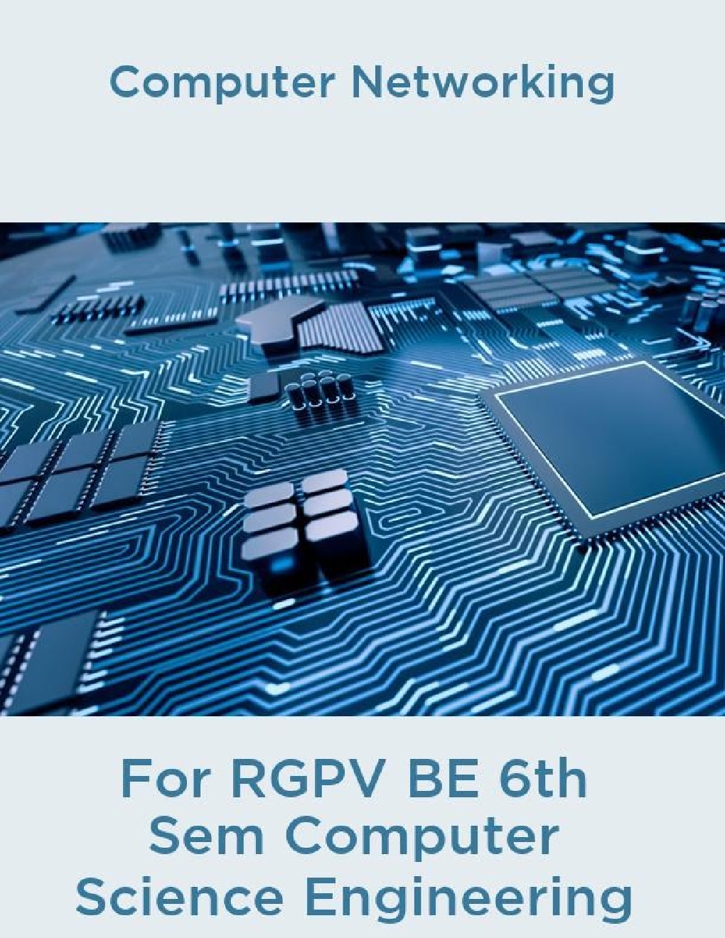 Computer Networking For RGPV BE 6th Sem Computer Science Engineering - Page 1