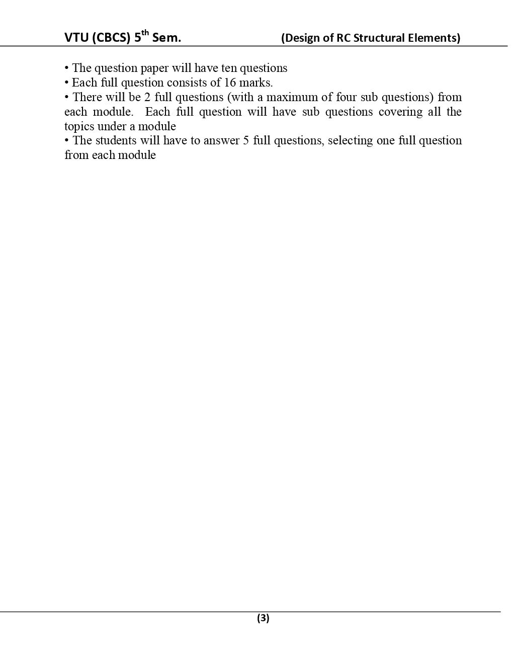 Design Of RC Structural Elements For VTU BE 5th Sem Civil Engineering - Page 4