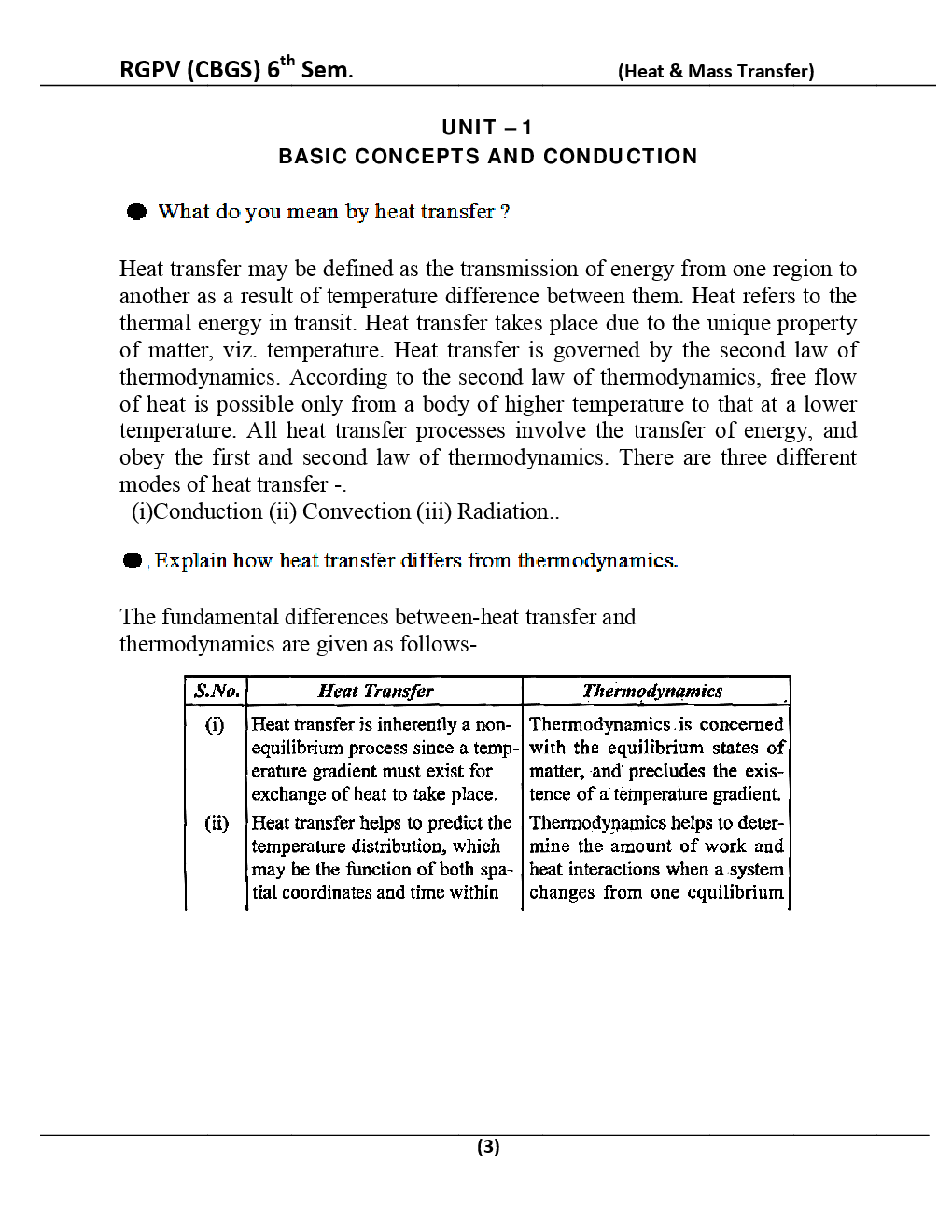 Heat And Mass Transfer For RGPV BE 6th Sem Mechanical Engineering & Automobile Engineering - Page 4