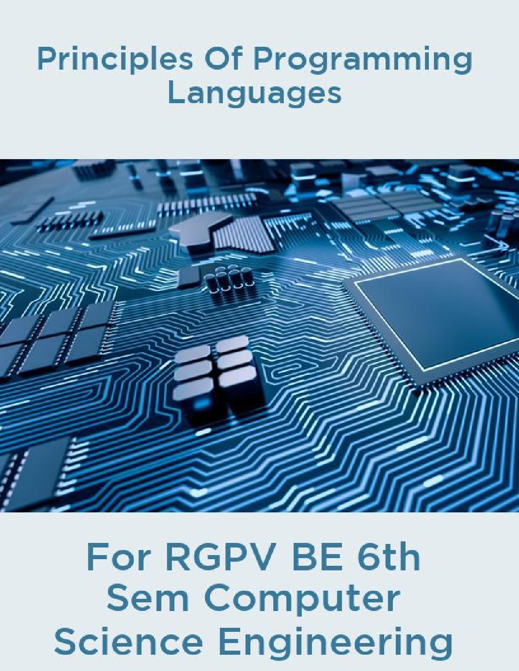 Principles Of Programming Languages For RGPV BE 6th Sem Computer Science Engineering - Page 1