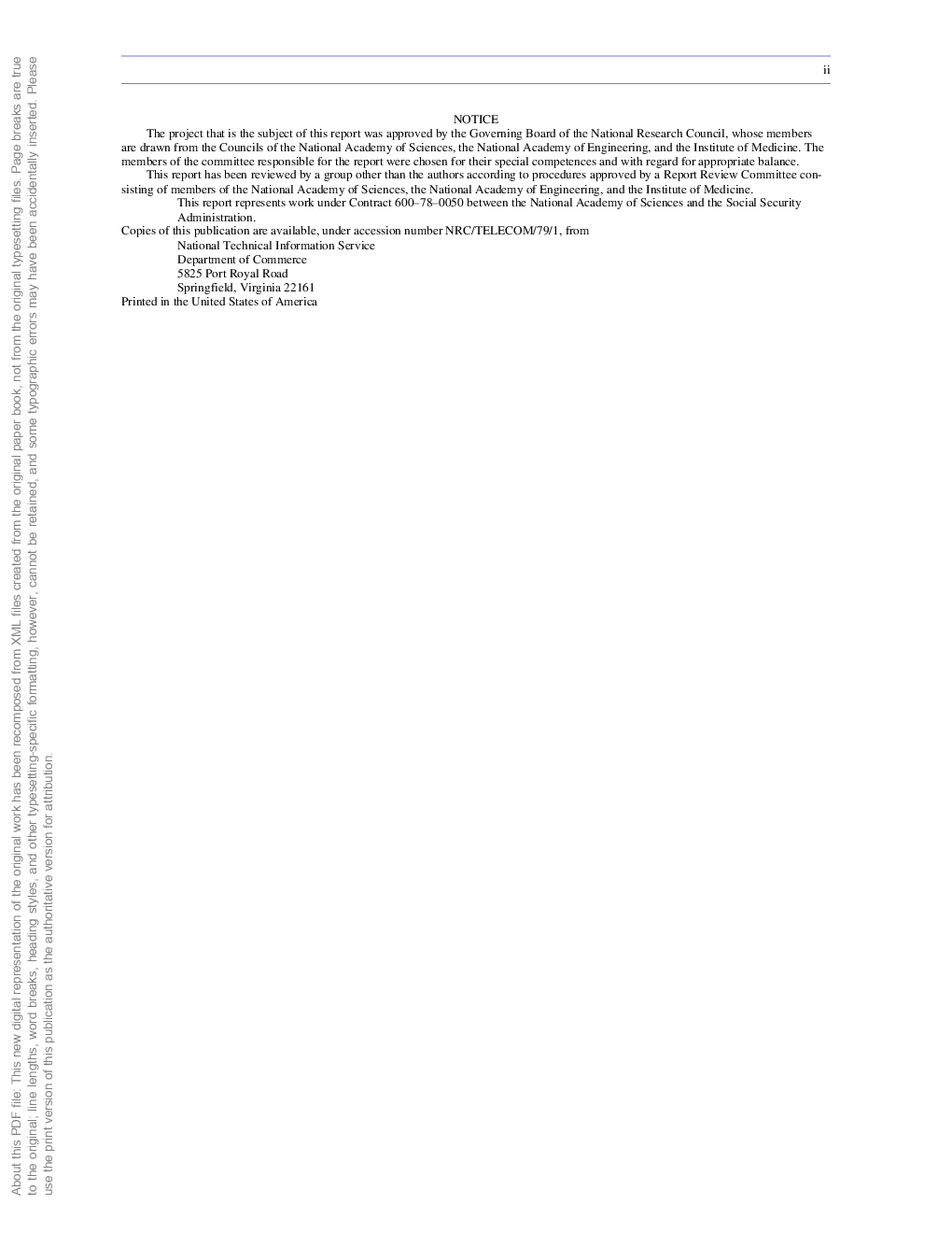 Second Review Of A New Data Management System For The Social Security Administration - Page 3