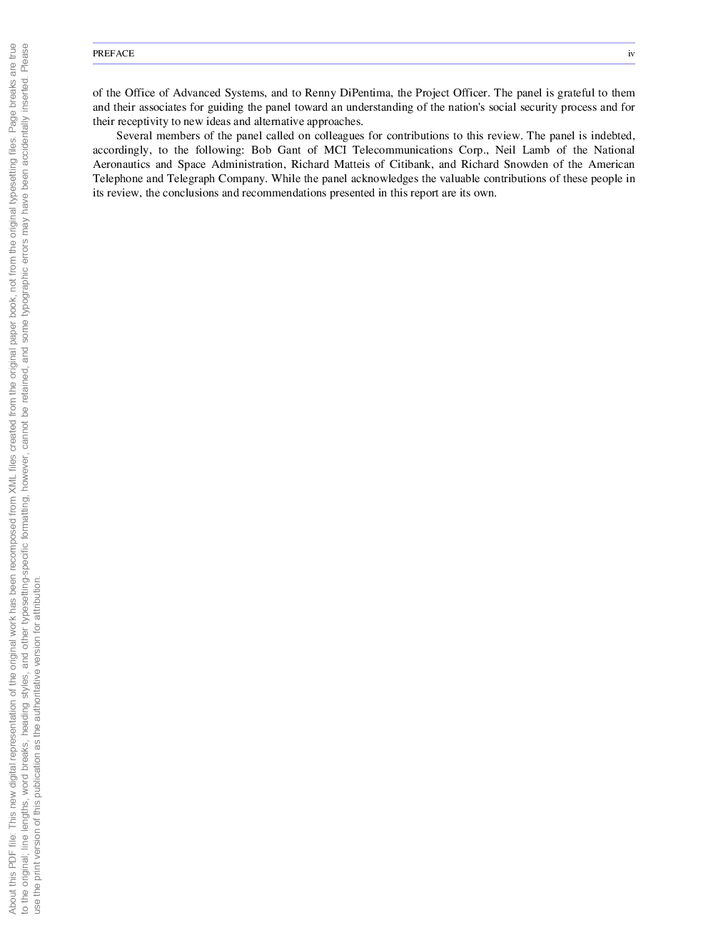 Second Review Of A New Data Management System For The Social Security Administration - Page 5